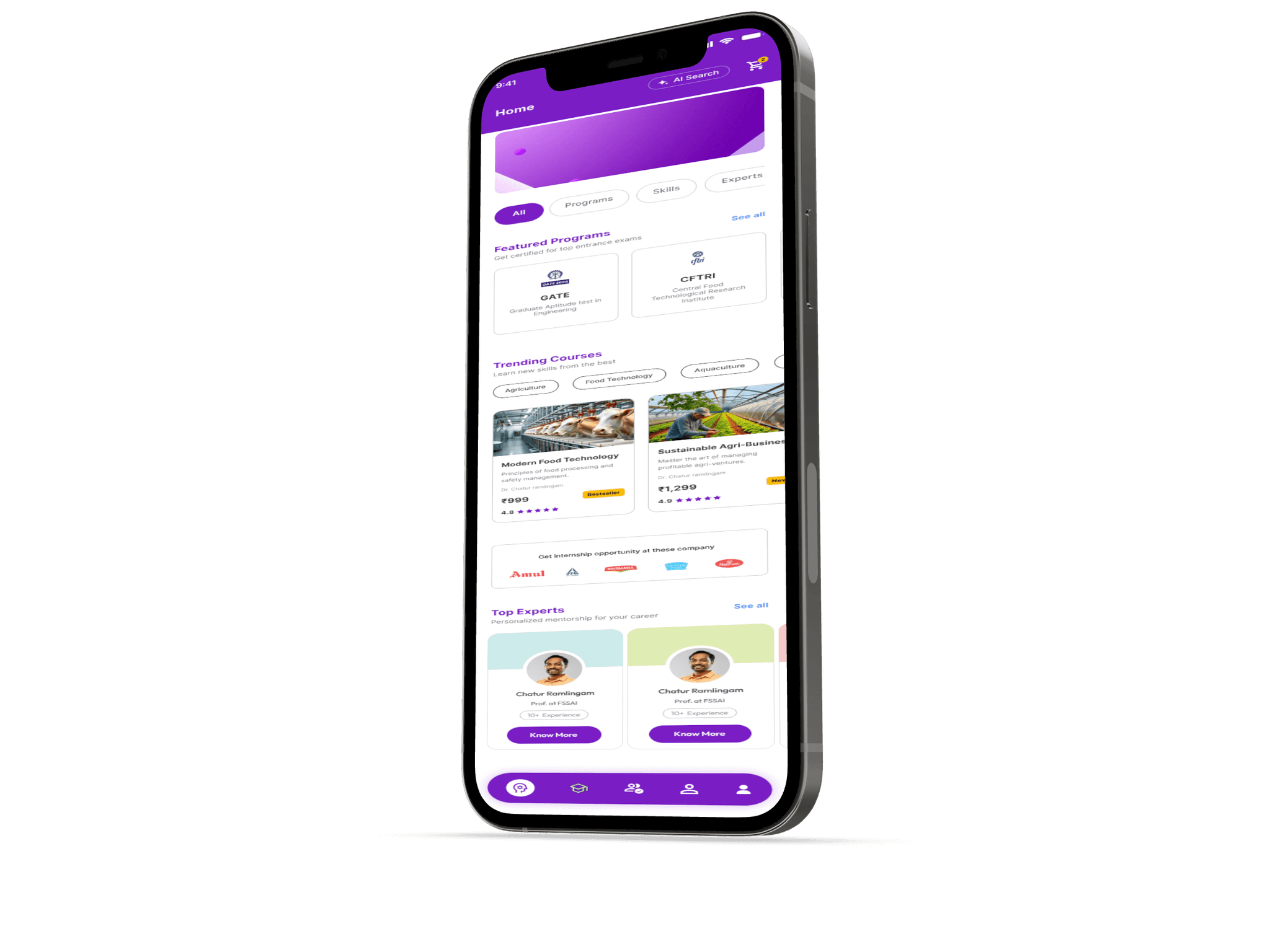 E-nest app preview